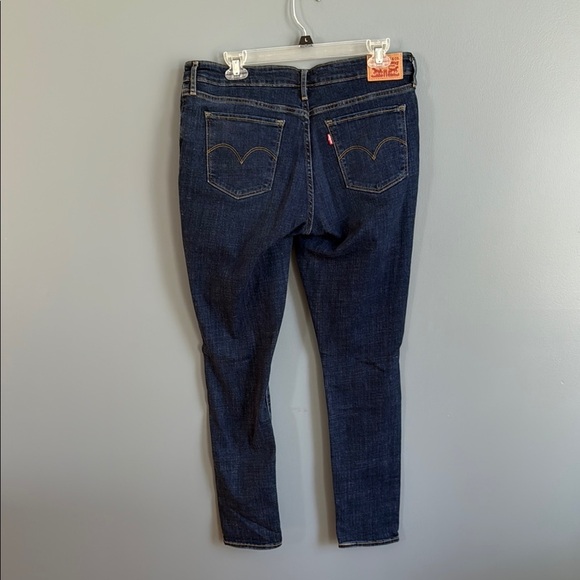 Levi's Blue Skinny Jeans with Distressed Style - Picture 2 of 6